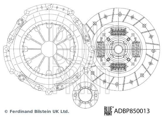 BLUE PRINT Clutch kit Article number: ADBP300240 cheaply