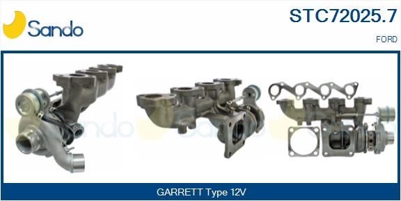 SANDO SCH73161.0 Turbo kassett CADDY 1.4 TGI CNG 110 HP Bensiin / maagaas (CNG)