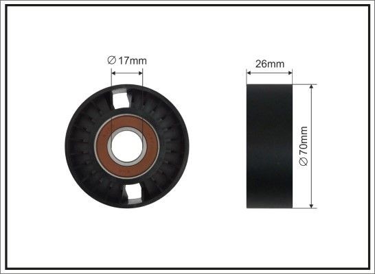 CAFFARO Tensioner pulley Article number: 179-00 SC cheaply