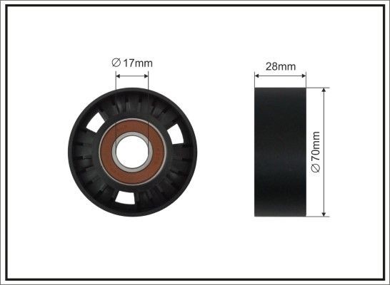 CAFFARO Tensioner pulley Article number: 332-99 SC cheaply