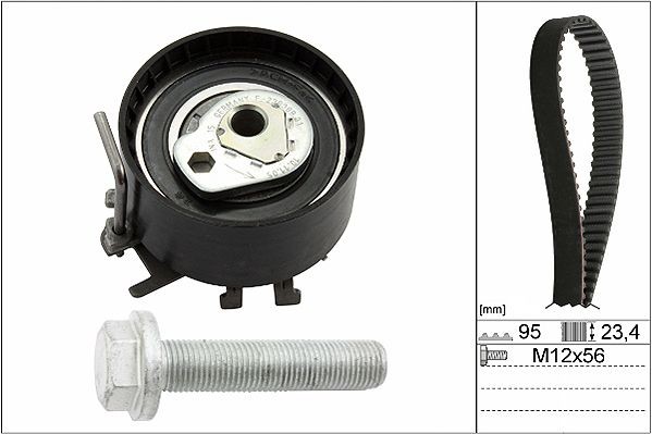 INA Timing belt kit Article number: 530 0195 10 cheaply