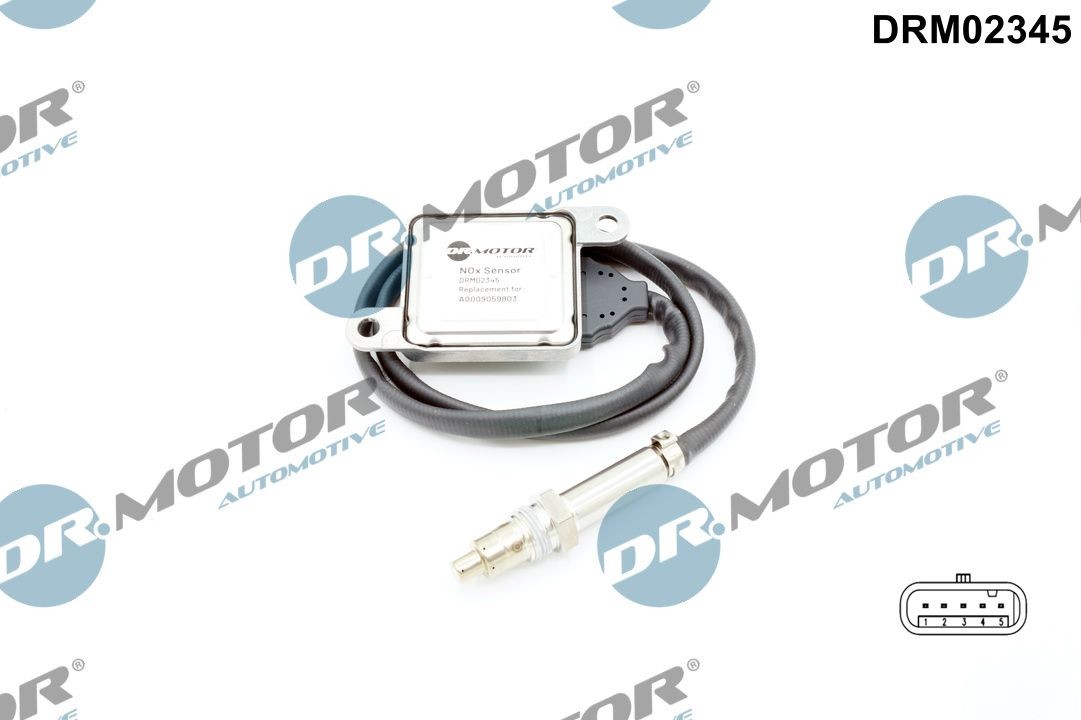 DR.MOTOR AUTOMOTIVE DRM02345 NOx Sensor, NOx Catalyst C-Class C 220 d 2.1 4-matic (205.305) 170 PS Diesel 2023