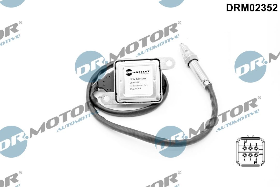 DR.MOTOR AUTOMOTIVE DRM02352 NOx Sensor, NOx Catalyst ZAFIRA 1.6 CDTi (75) 135 PS Diesel 2018