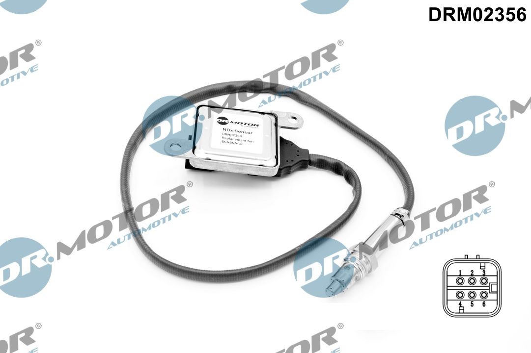 DR.MOTOR AUTOMOTIVE DRM02356 NOx Sensor, NOx Catalyst ZAFIRA 1.6 CDTi (75) 135 PS Diesel 2018