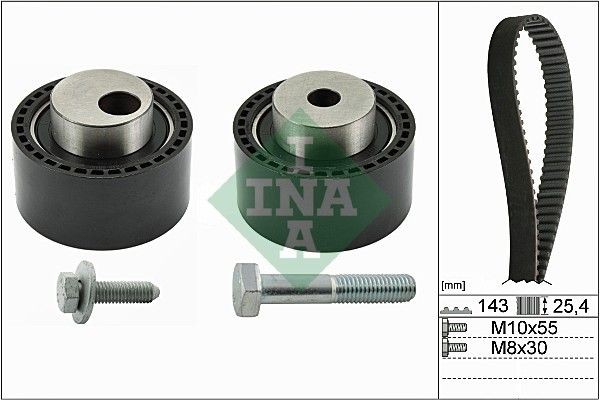 INA Timing belt kit Article number: 530 0368 10 cheaply