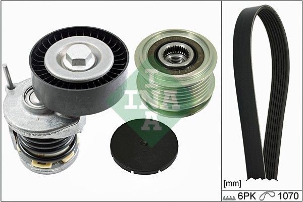 INA Deflection / Guide Pulley, v-ribbed belt Article number: 532 0480 10 cheaply