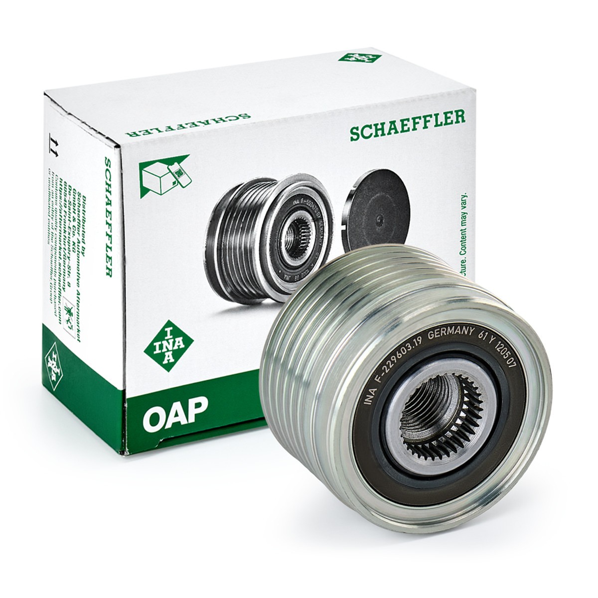 INA Alternator Freewheel Clutch Article number: 535 0039 10 cheaply