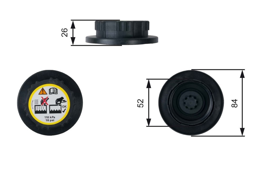 LTD Expansion tank cap Article number: LTD-9C3Z8101B cheaply