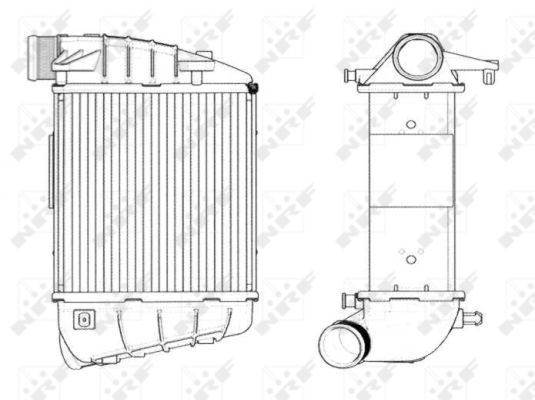 NRF Intercooler Article number: 30771 cheaply