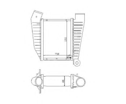 NRF Intercooler Varenummer: 30889 billige