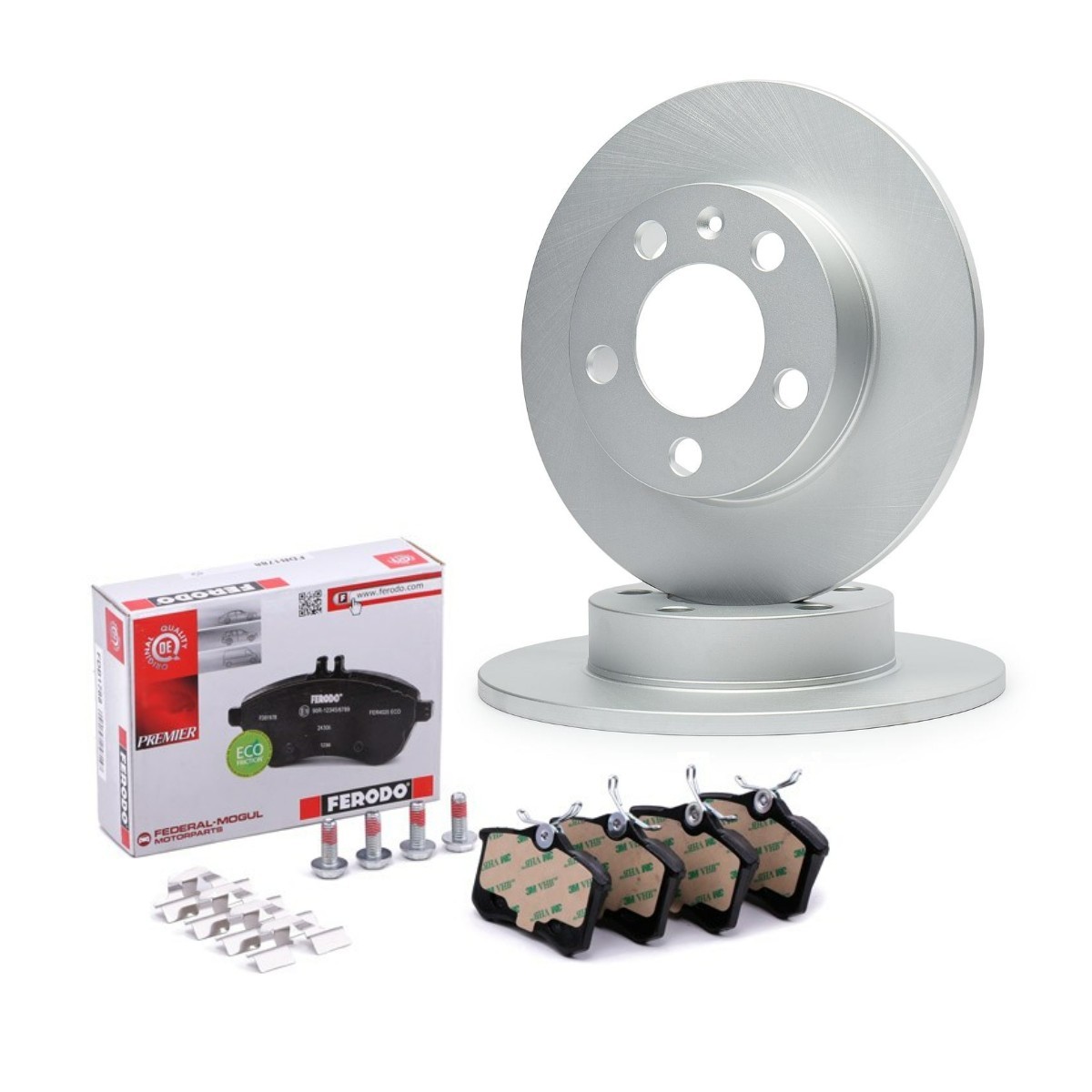 FERODO Brake discs and pads set Article number: FRD3405N0010 cheaply