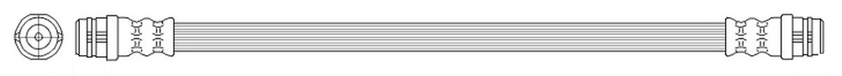 K&K Brake hose Article number: FT0250 cheaply