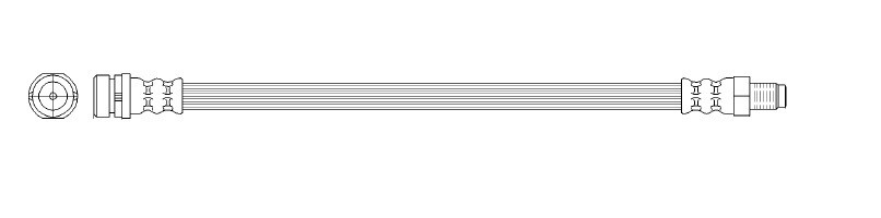 K&K Brake hose Article number: FT0368 cheaply