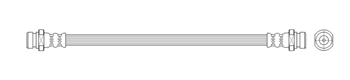 K&K Brake hose Article number: FT0429 cheaply