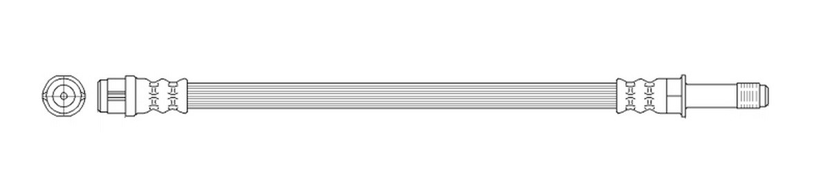 K&K Brake hose Article number: FT0443 cheaply