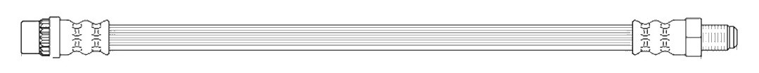 K&K Brake hose Article number: FT4639 cheaply