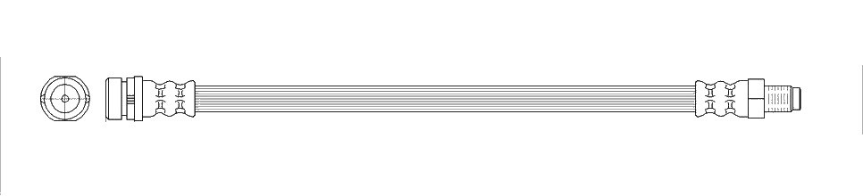 K&K Brake hose Article number: FT4704 cheaply