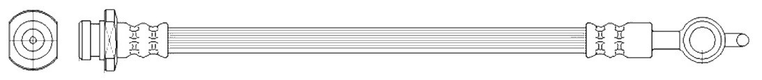 K&K Brake hose Article number: FT4753 cheaply