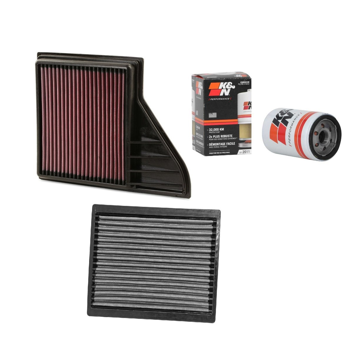 K&N Filters Filter kit Article number: KNF4055N0023 cheaply