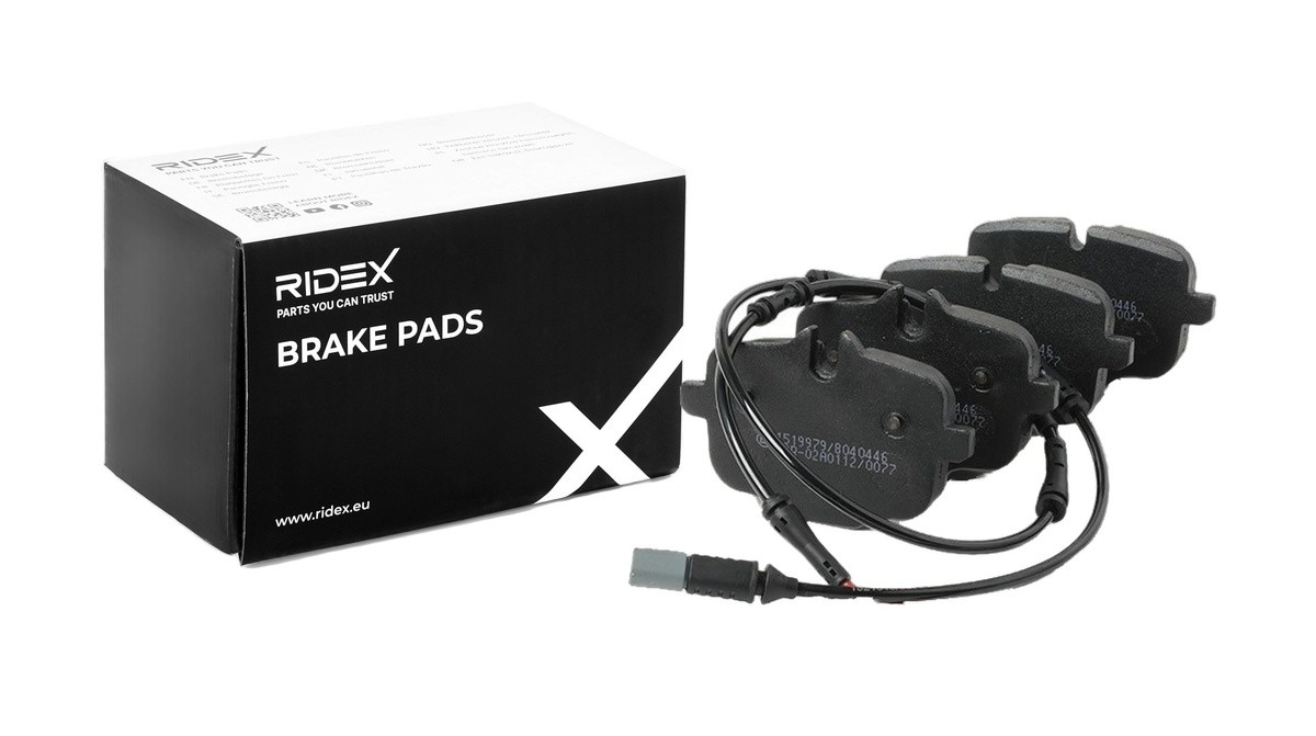 RIDEX Brake pad set Article number: 402B2344 cheaply