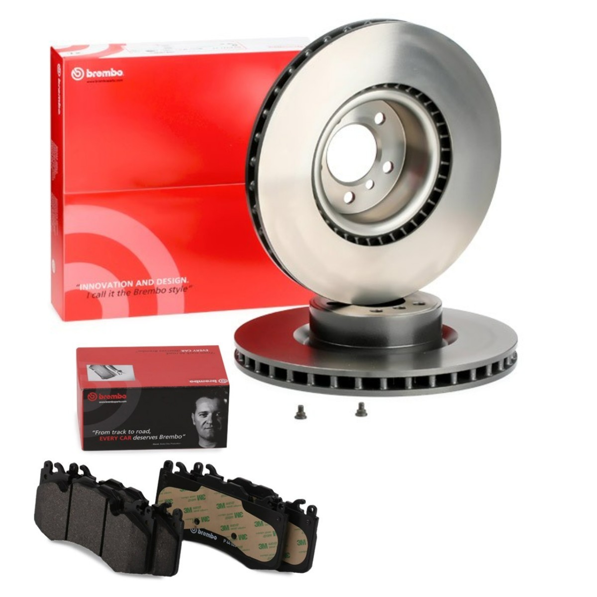 BREMBO Brake discs and pads set Article number: BRB3405N0523 cheaply