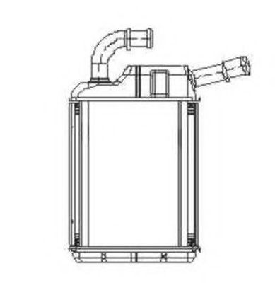NRF Heater matrix Article number: 53670 cheaply