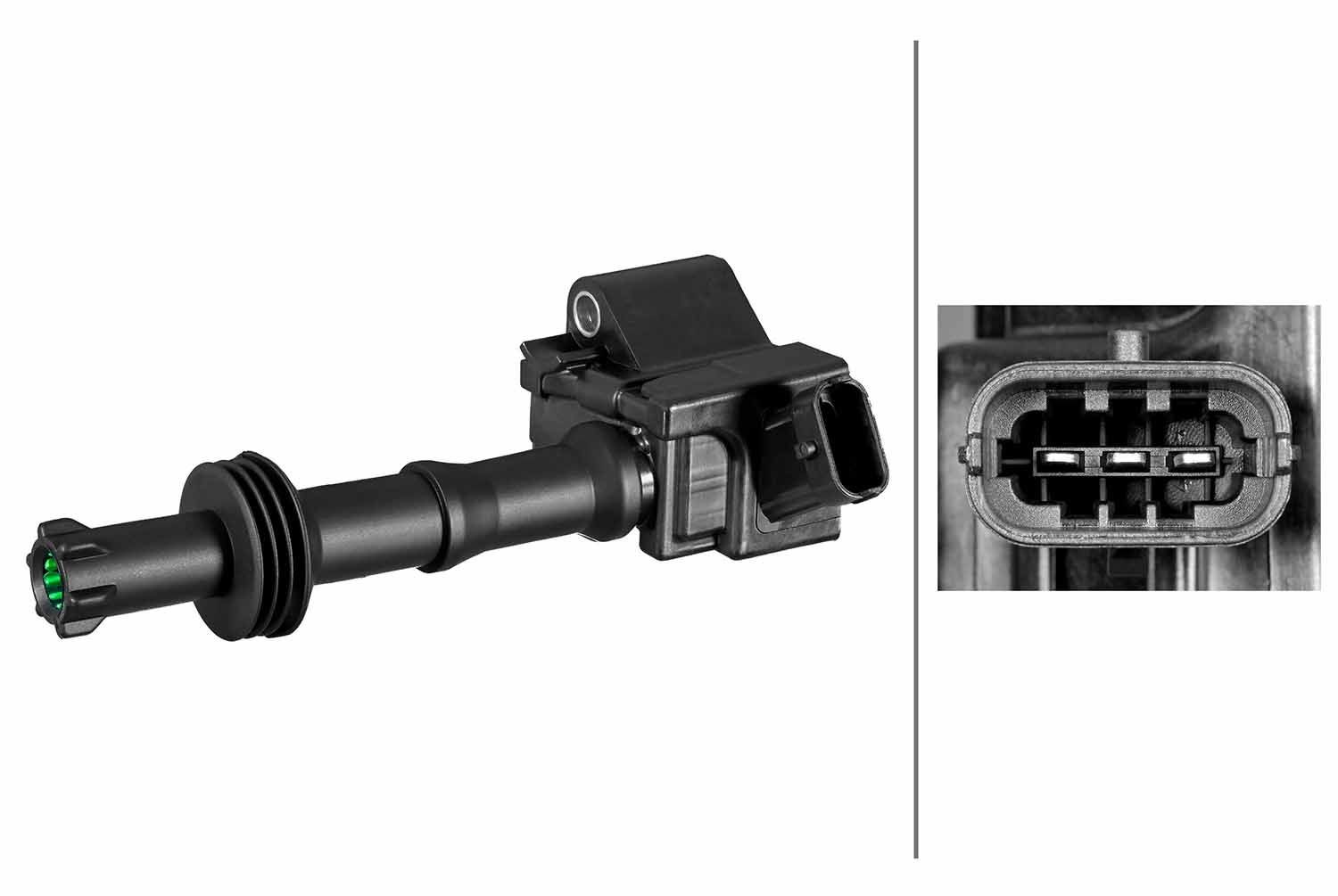 HELLA Ignition coil Article number: 5DA 358 290-651 cheaply