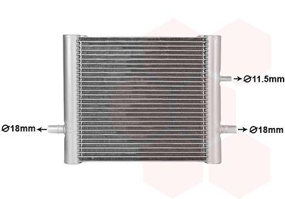 VAN WEZEL Engine radiator Article number: 02012711 cheaply