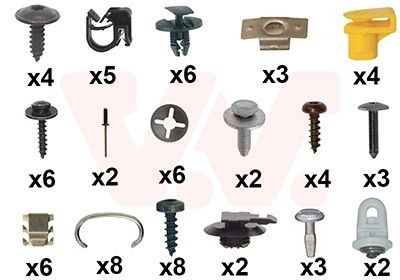 VAN WEZEL Mounting Kit, bumper Article number: 0963794 cheaply