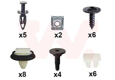 VAN WEZEL Mounting Kit, bumper Article number: 0982793 cheaply