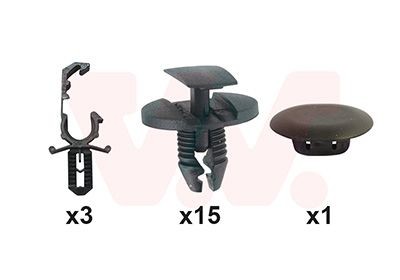VAN WEZEL Mounting Kit, bonnet Article number: 3729797 cheaply