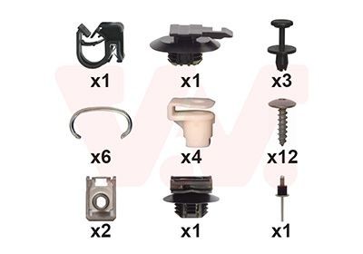 VAN WEZEL Mounting Kit, bumper Article number: 4081794 cheaply