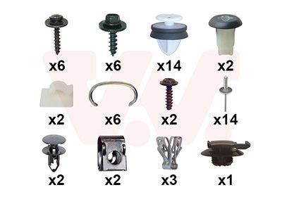 VAN WEZEL Mounting Kit, bumper Article number: 4403793 cheaply