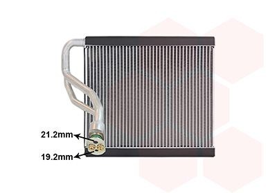 VAN WEZEL Air conditioning evaporator Article number: 8200V444 cheaply