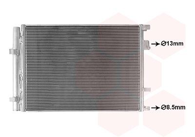 VAN WEZEL Air conditioning condenser Article number: 82015732 cheaply