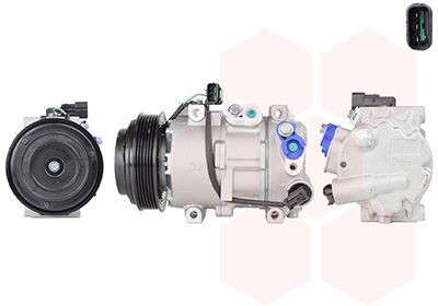 VAN WEZEL Air conditioning compressor Article number: 8201K721 cheaply