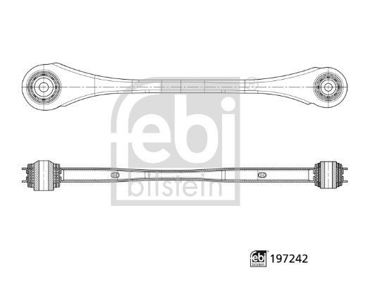 FEBI BILSTEIN Suspension arm Article number: 197242 cheaply