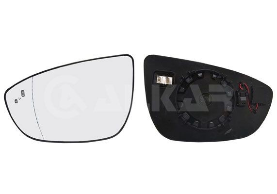 ALKAR Mirror Glass, outside mirror Article number: 6475759 cheaply