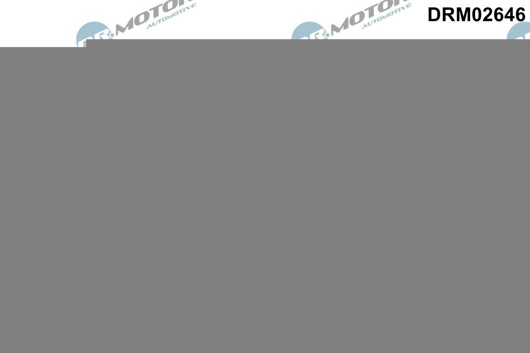 DR.MOTOR AUTOMOTIVE Gasket, water pump Article number: DRM02646 cheaply