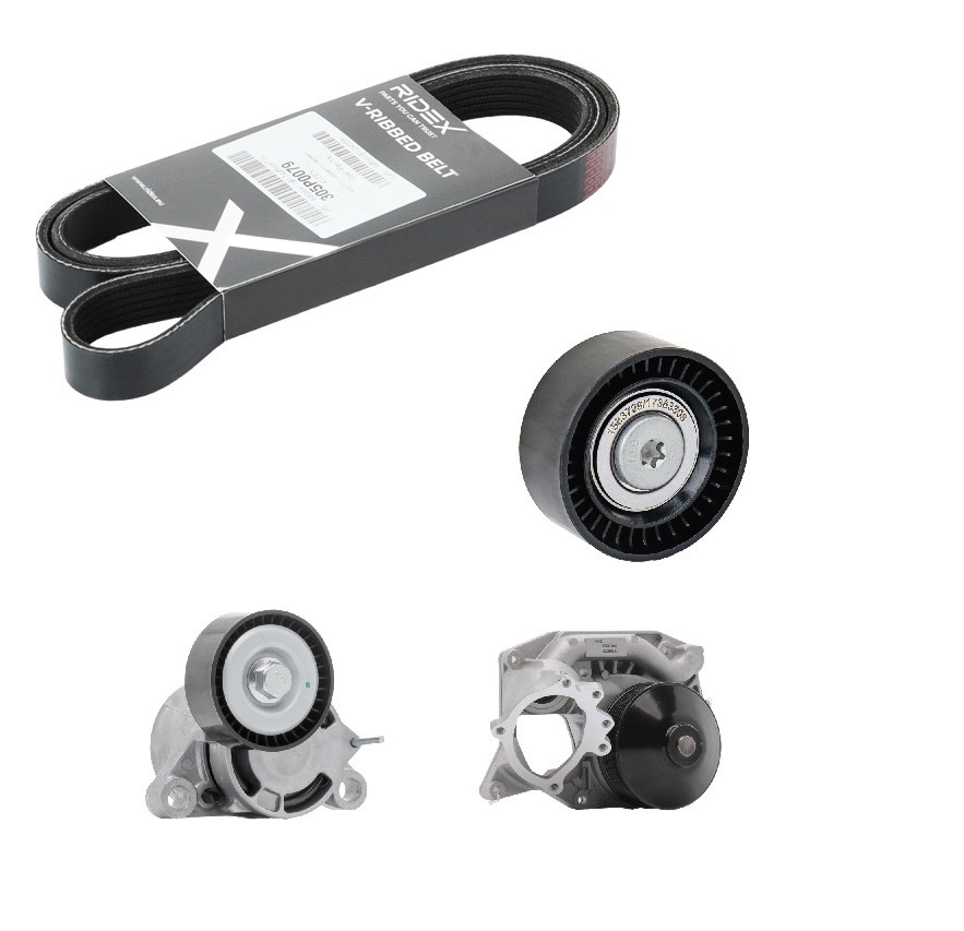 RIDEX Vandpumpe + kileremssæt Varenummer: 4172P0117 billige