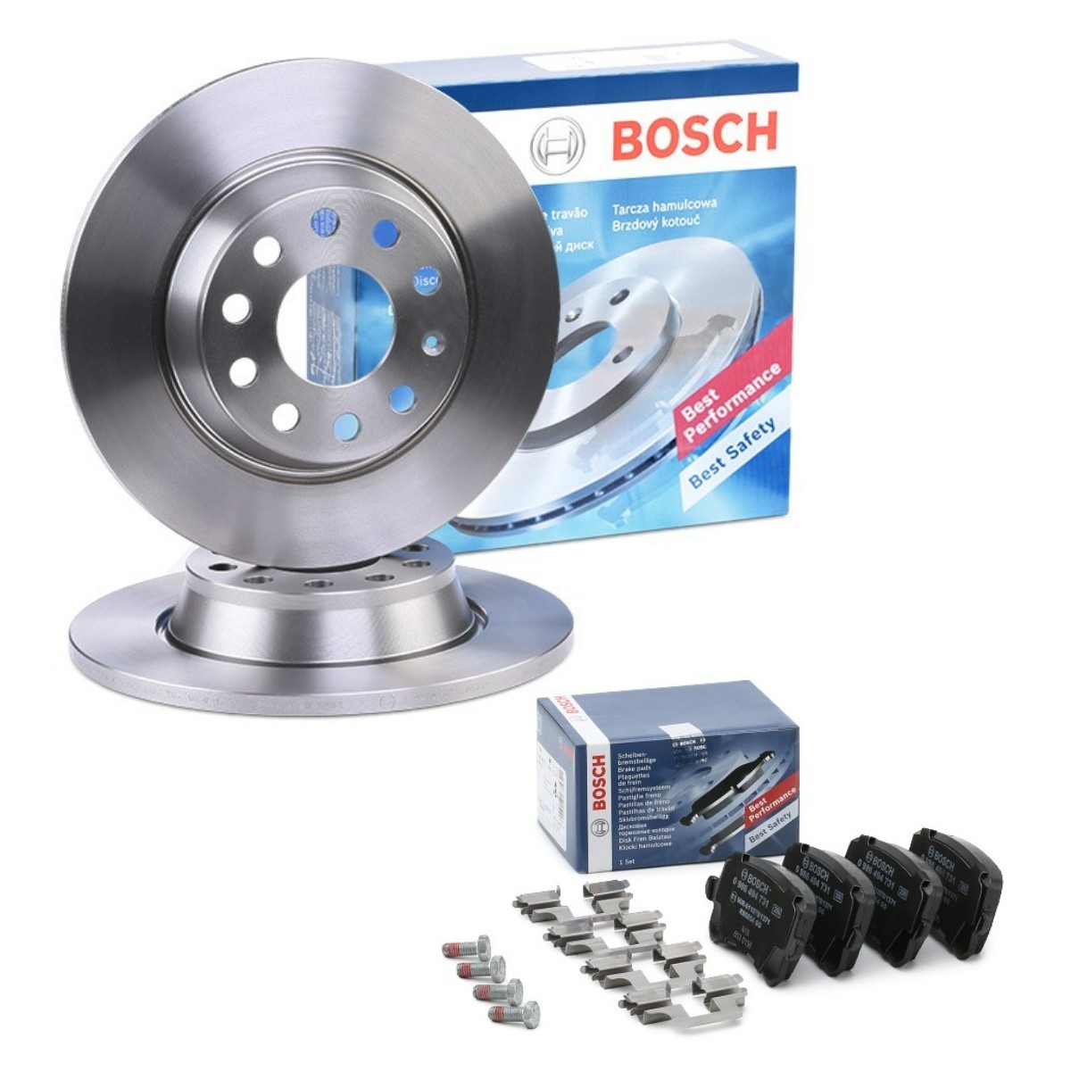 BOSCH Brake discs and pads set Article number: BSH3405N0179 cheaply