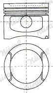 NÜRAL Piston Article number: 87-991407-10 cheaply