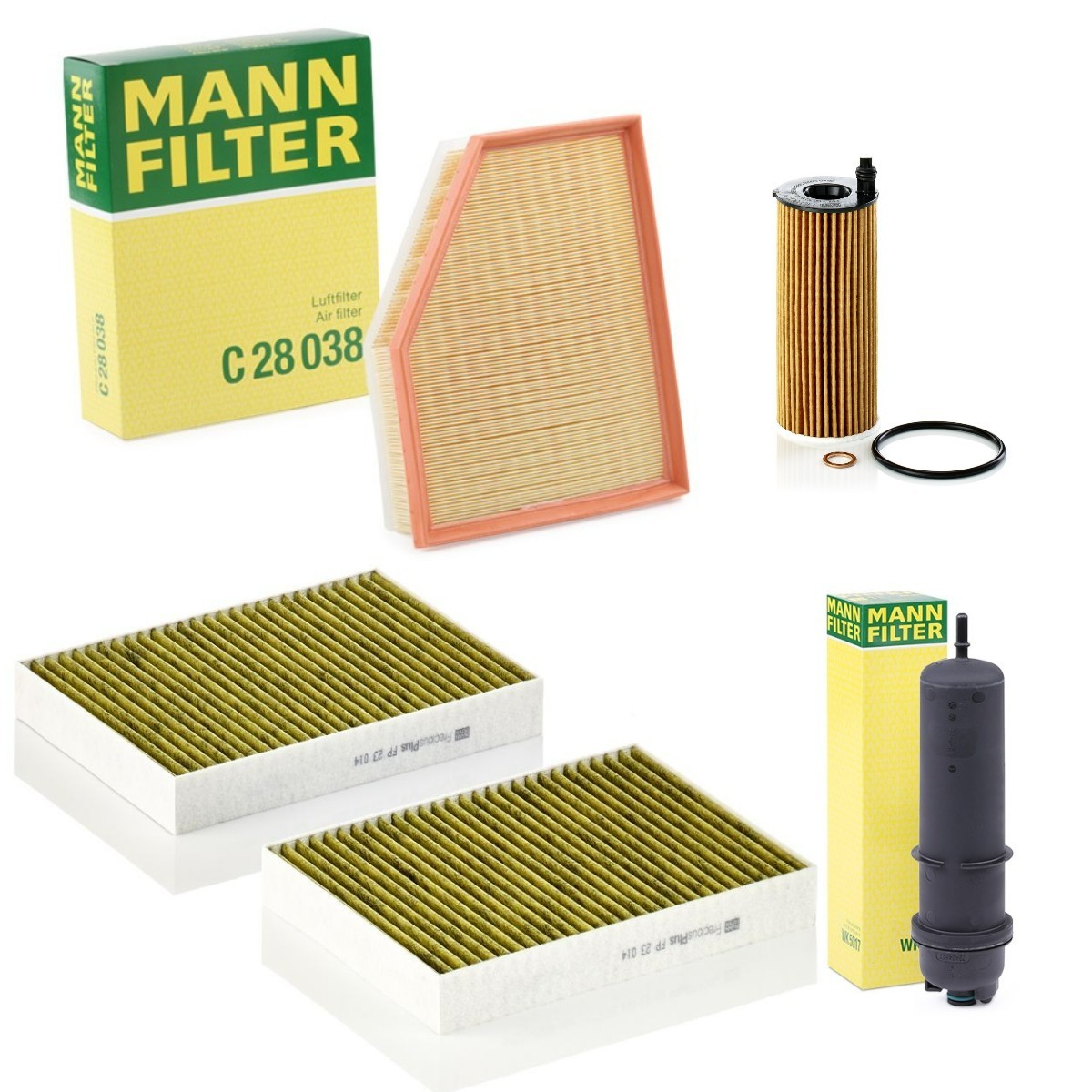 MANN-FILTER Filter kit Article number: MNF4055N0118 cheaply