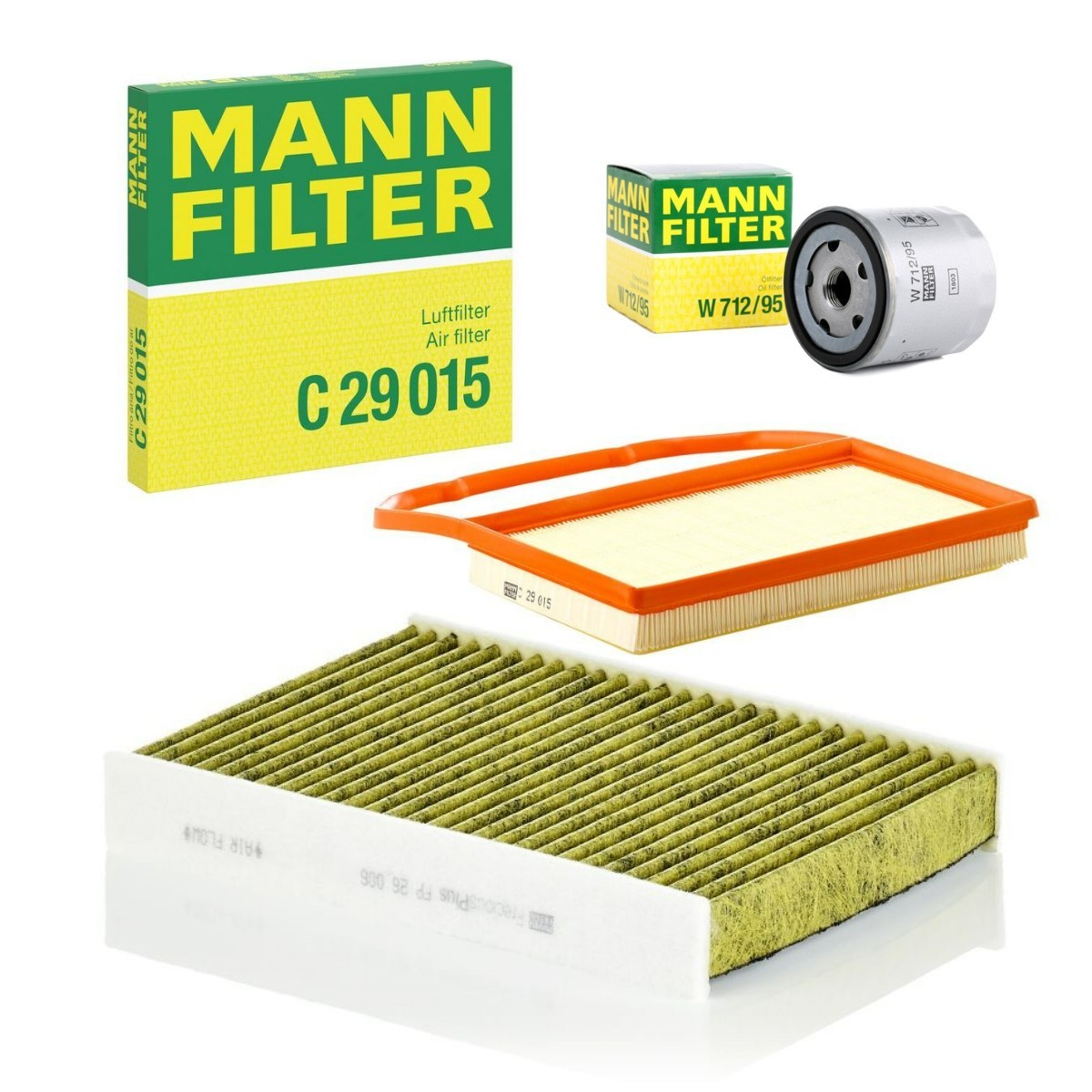 MANN-FILTER Filter kit Article number: MNF4055N0122 cheaply