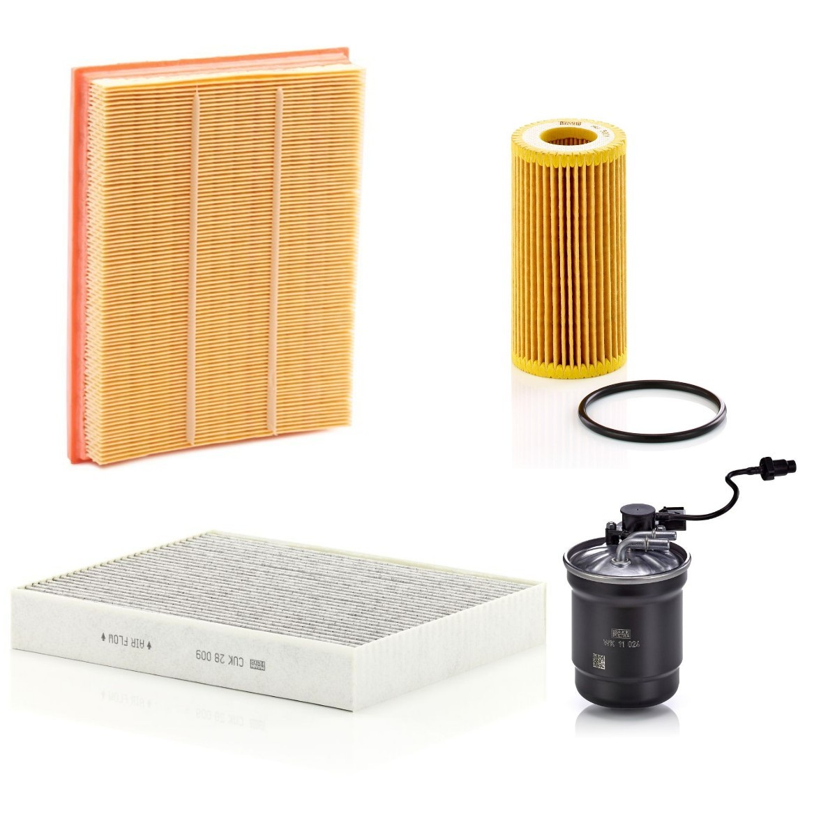 MANN-FILTER Filter kit Article number: MNF4055N0131 cheaply