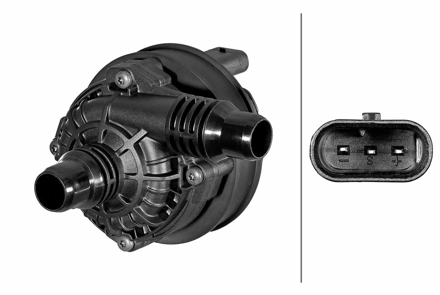 HELLA Auxiliary water pump Article number: 8TW 358 305-091 cheaply