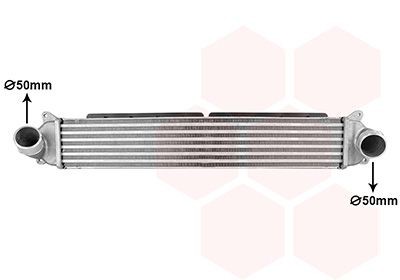 VAN WEZEL Intercooler Article number: 82014726 cheaply