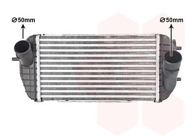 VAN WEZEL Intercooler Article number: 82014729 cheaply