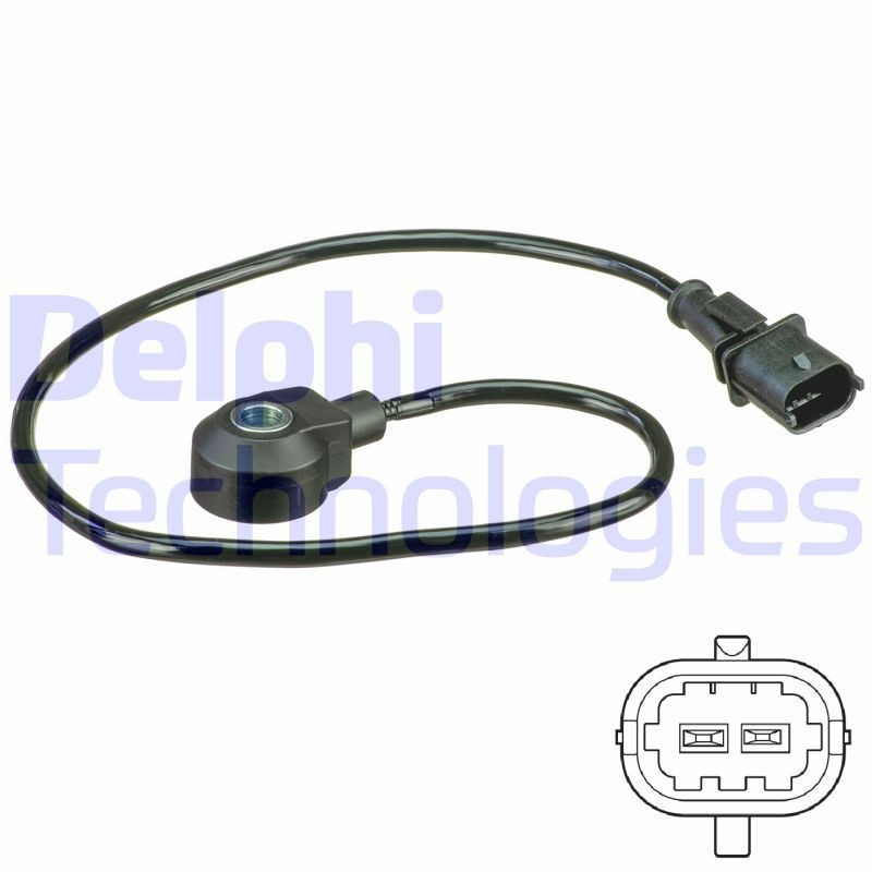 DELPHI ANS1080-12B1 NOx Sensor, NOx Catalyst BOXER 2.2 BlueHDi 165 PS Diesel