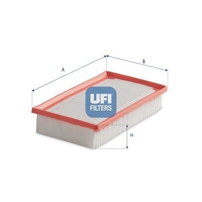 UFI Air filter Article number: 30.E63.00 cheaply